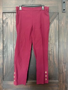 Burgundy work pants